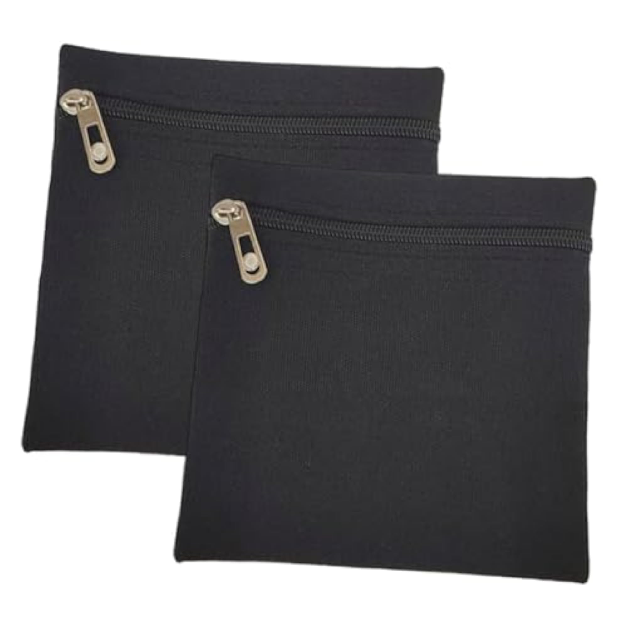 2X Sew in Pocket with Zipper Travel Security Pocket